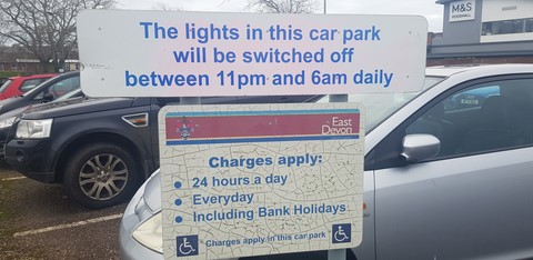Estuary Road Car Park Exmouth 1