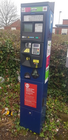 Ticket Machine in Exmouth Car Park