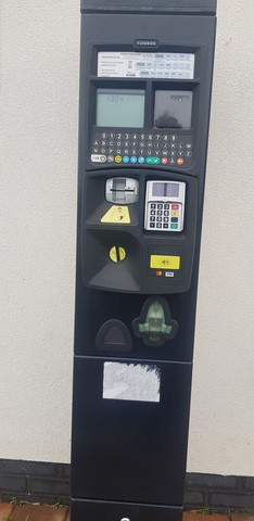 Marina Car Park Exmouth Ticket Machine 2