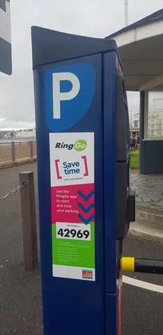 Beach Car Park Exmouth Ticket Machine