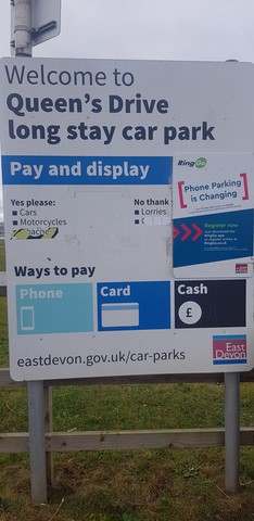 Queens Drive Car Park Exmouth 1