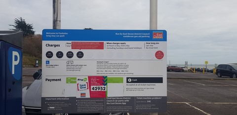 Foxholes Car Park Exmouth 11