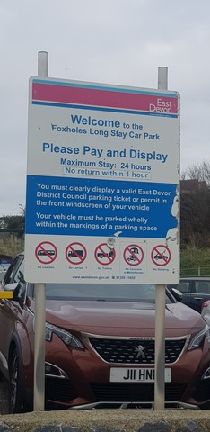Foxholes Car Park Exmouth 4