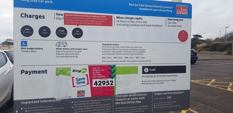 Maer Road Car Park Exmouth 2