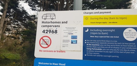 Maer Road Car Park Exmouth 3