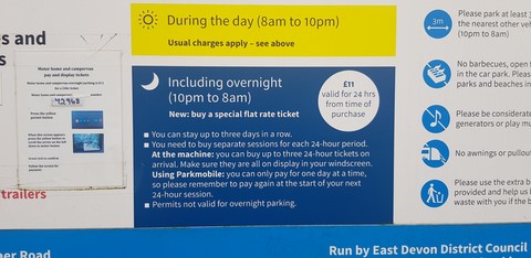 Maer Road Car Park Exmouth 2