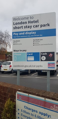 Imperial Road Car Park Sign 1