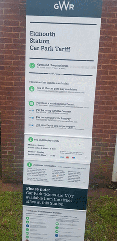 Exmouth station car park 5