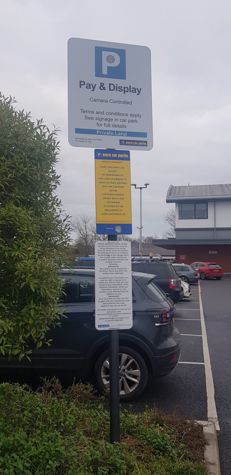Exmouth Car Park Marks and Spencer Car Park Exmouth