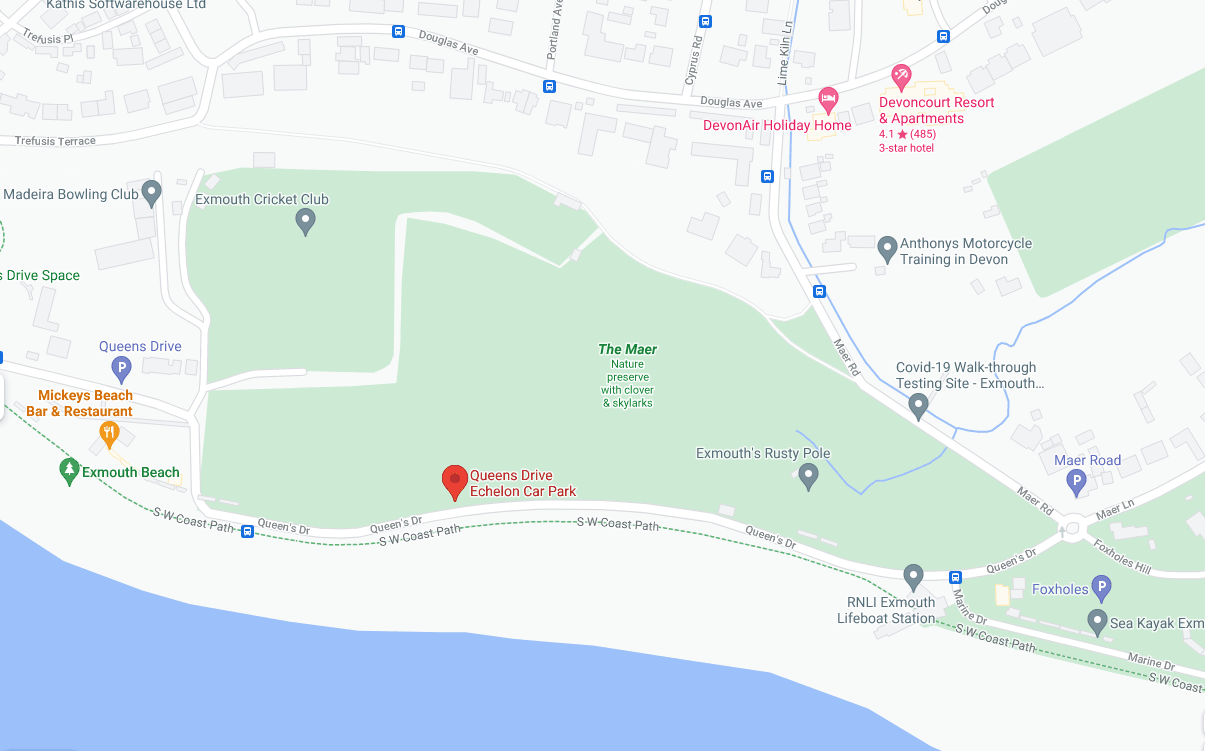 Exmouth Car Park Queens Drive Echelon Car Park Exmouth